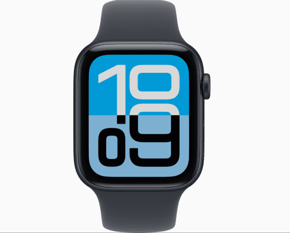 Apple Watch SE 3 GPS – 44mm Midnight Aluminium c/ Midnight Sport Band - Image 2