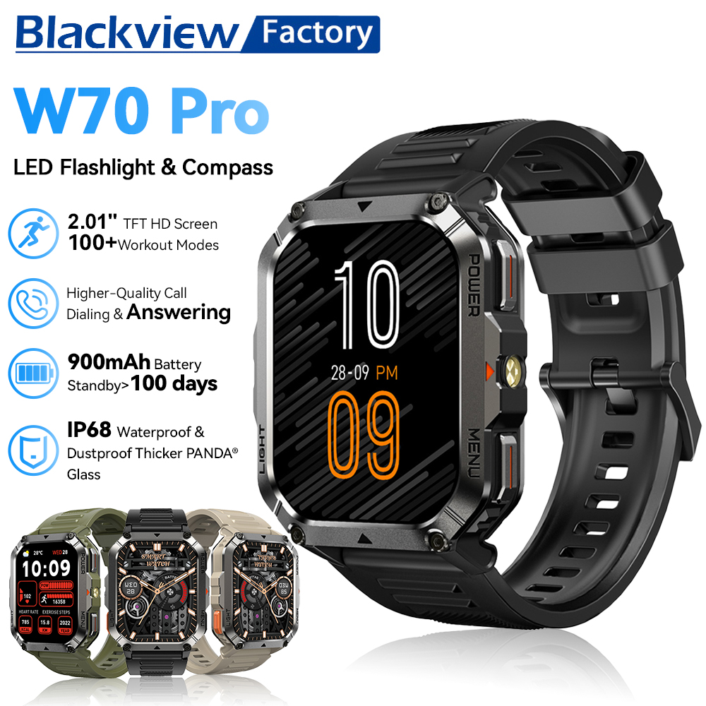 SMARTWATCH BLACKVIEW W70 PRO PRETO