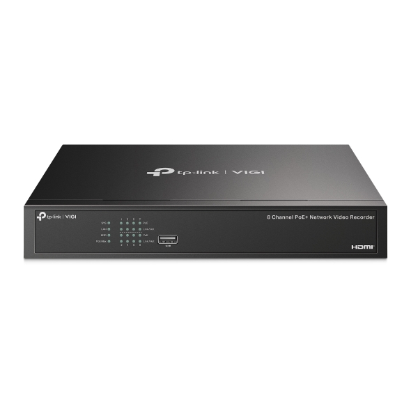 GRAVADOR VIDEO TP-LINK 8CH POE+ NETWORK