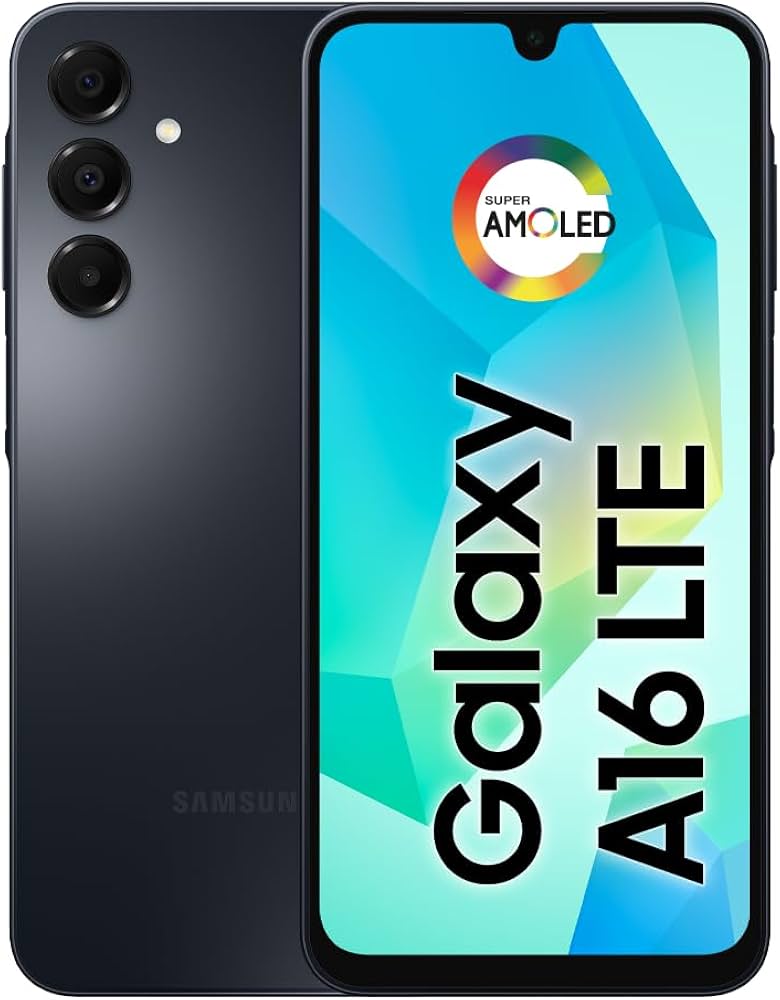 SMARTPHONE SAMSUNG GALAXY A16 4G 4/128GB PRETO