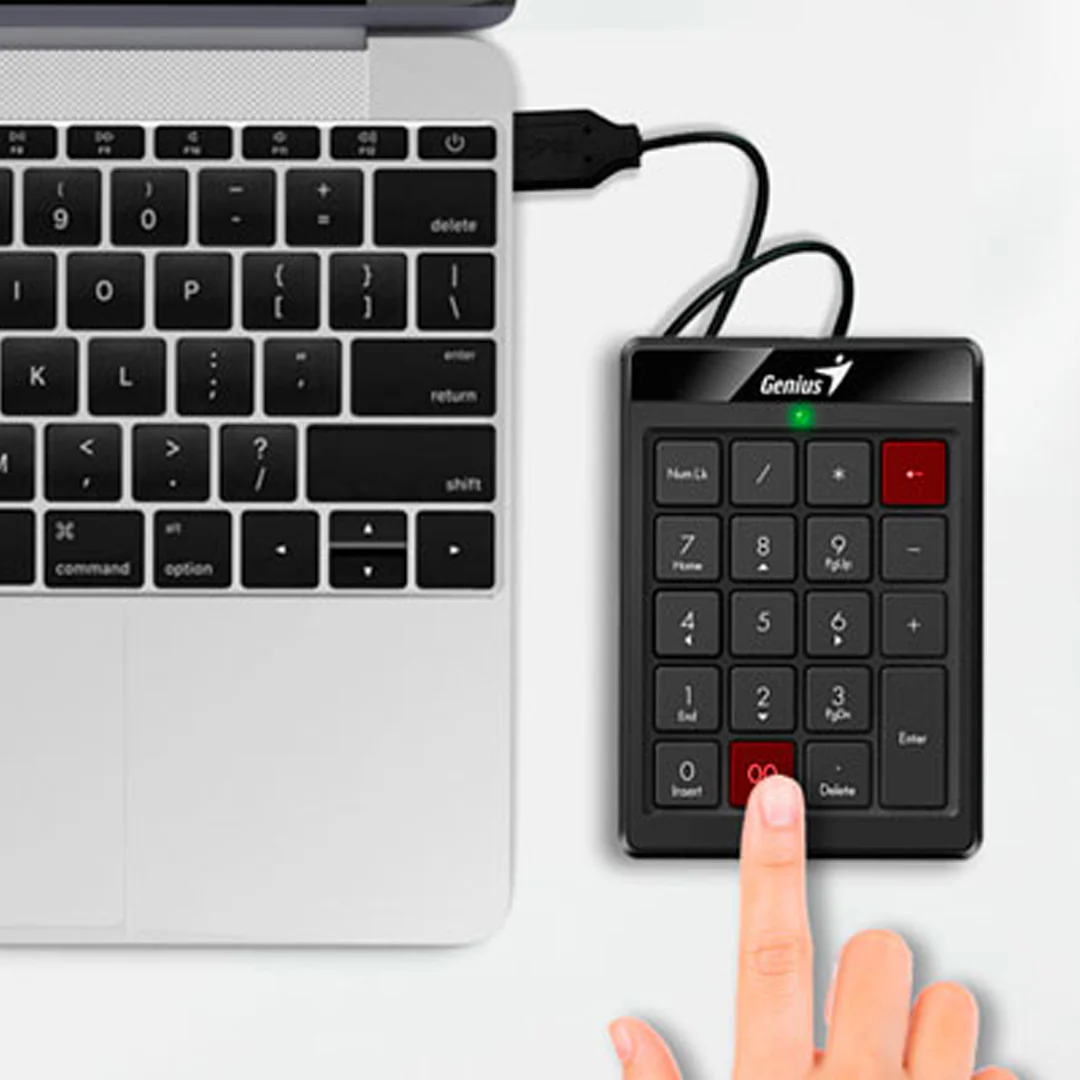 TECLADO NUMÉRICO GENIUS 110 PRETO - Image 2