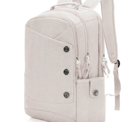 Imagem ilustrativa - Mochila para portátil Kingslong branca