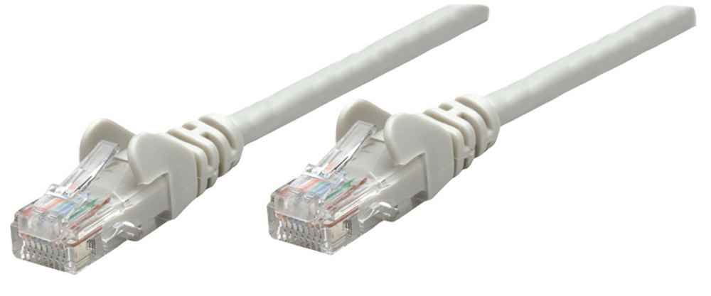 Cabo de rede Intellinet Cat6 U/UTP 10 m cinzento